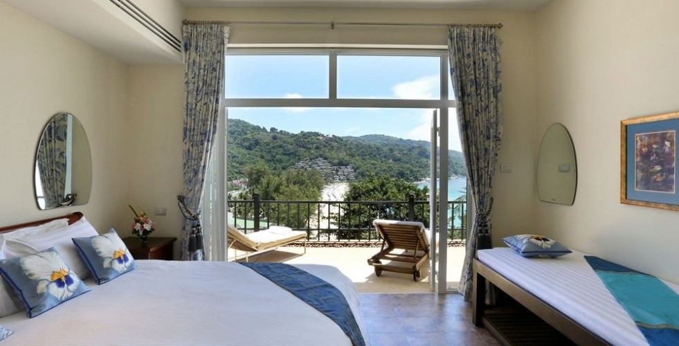 Amanzi Villa - Bedroom View to Ocean View