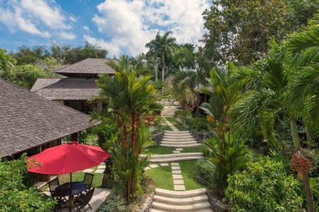 Villa Pangi Gita - Aerial Villa from Above