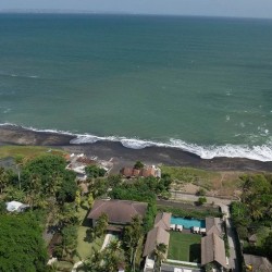 Seseh Beach Villas Two - Villa Beachfront Aerial