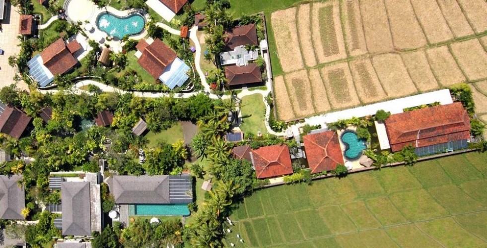 Villa Radha - Villa Aerial