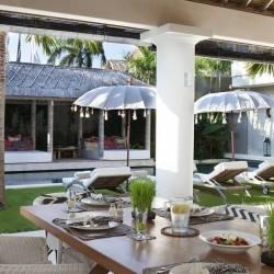 Villa Adasa - Dining Area with Pool View