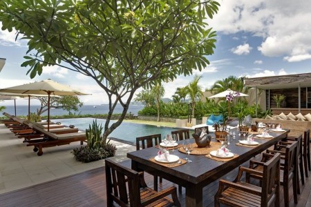 Villa Asada - Dining and Pool wtih Ocean View