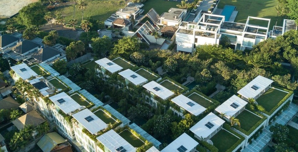 EDEN - Residence at The Sea - Aerial Villa from Above