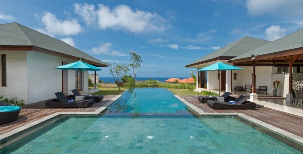 Pandawa Cliff Estate - Ocean View from Pool