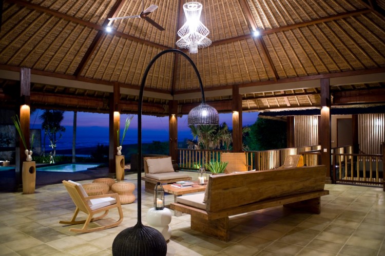 Villa Mary - Living Area at Evening