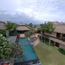 Villa Sound of the Sea - Villa and Pool from Above