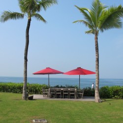 Villa Sound of the Sea - Outdoor Sitting Area with Ocean View