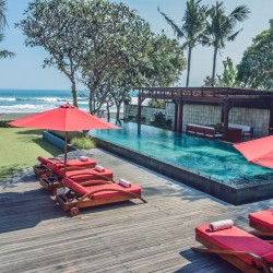 Villa Sound of the Sea - Pool from Upper Level