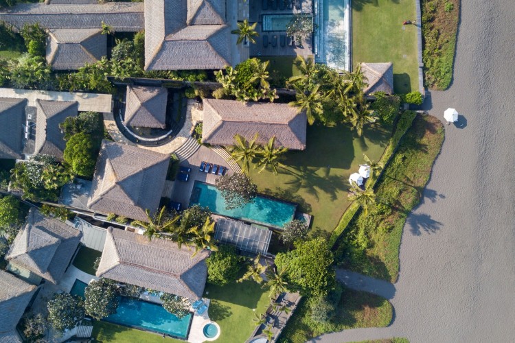 Villa Sound of the Sea - Pantai Lima Estate from Above