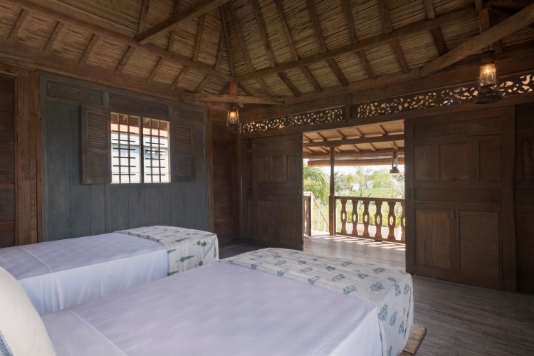 Villa Manggala - Joglo-style Bedroom View