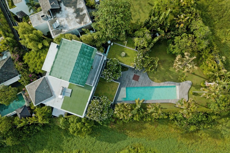 Villa Nedine - Villa from Above