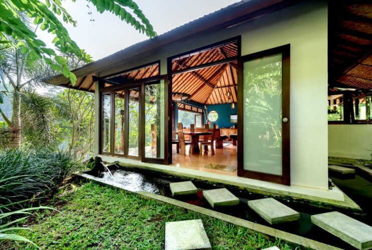 Villa Umah Shanti - Living and Dining Area Outlook