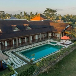 Villa Griya Aditi - Villa from Upper Level