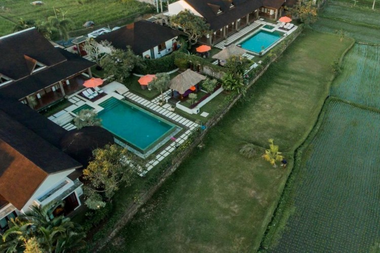 Villa Griya Aditi - Villa Aerial