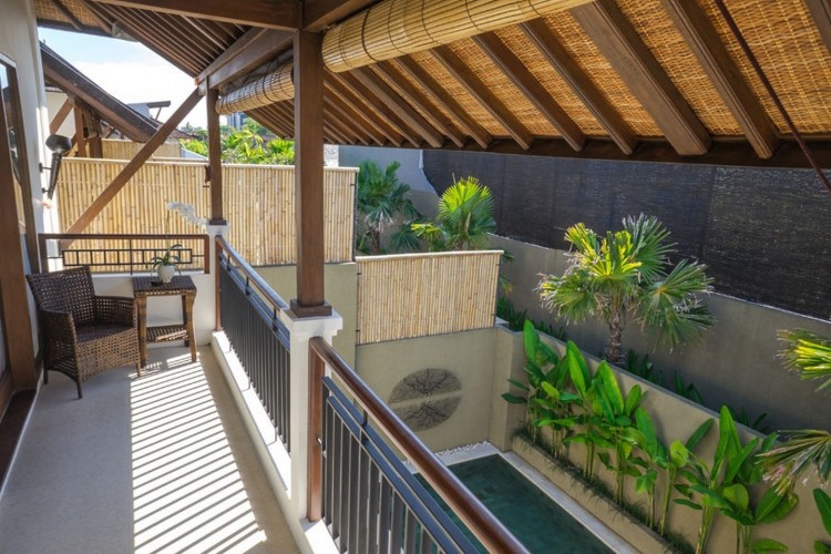 The Kumpi Villas - 3BR - Private Pool from Upper Floor Balcony