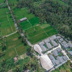 Villa Daun Lebar - Villa Aerial