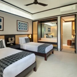 Villa Uma Tirtha - Twin Bed in Bedroom