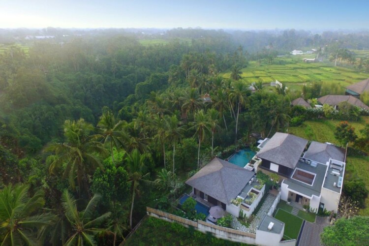 Villa Uma Tirtha - Villa Aerial