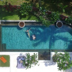 Villa Uma Tirtha - Pool from Above