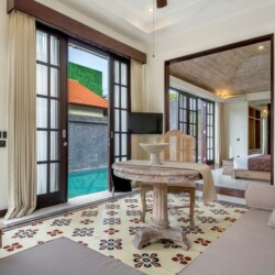 Villa Matahari - Living Area with Pool View